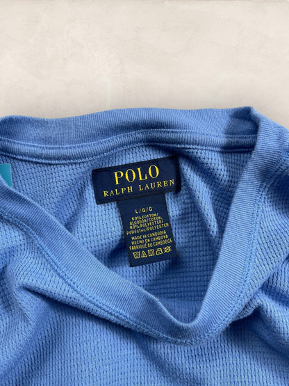 T-shirt Manches Longues Ralph Lauren Bear Bleu L Homme Ref : 2682 - Bleu - L - amifrip - Friperie en ligne et vêtements vintage