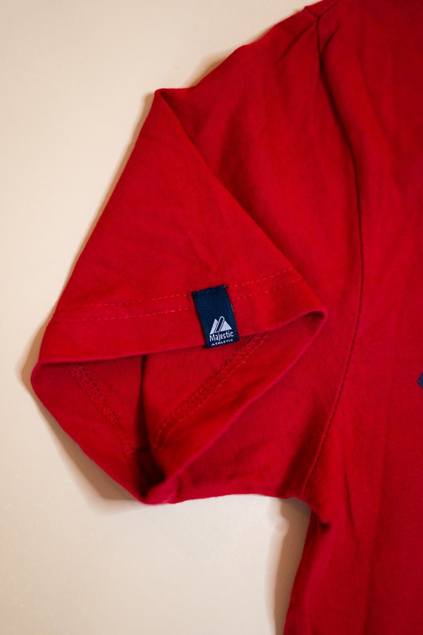 T-Shirt "New York" - ROUGE - Coton - amifrip - Friperie en ligne et vêtements vintage