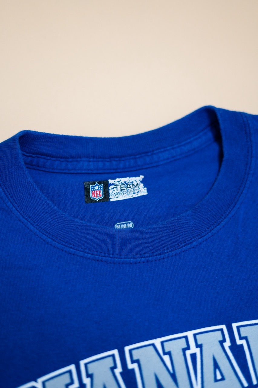 T-Shirt NFL "Indianapolis Colts Football" - BLEU - Coton - amifrip - Friperie en ligne et vêtements vintage