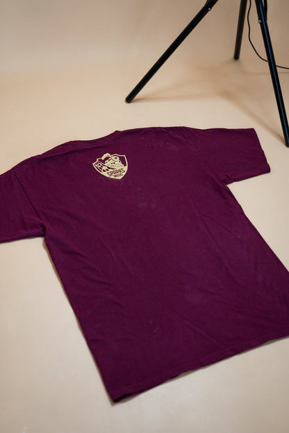 T-Shirt NFL "Spark High School Music" - BORDEAUX - Coton - amifrip - Friperie en ligne et vêtements vintage