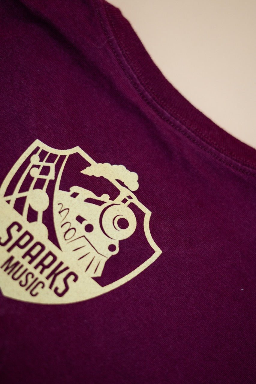 T-Shirt NFL "Spark High School Music" - BORDEAUX - Coton - amifrip - Friperie en ligne et vêtements vintage