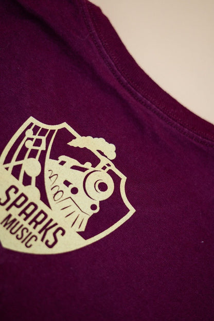 T-Shirt NFL "Spark High School Music" - BORDEAUX - Coton - amifrip - Friperie en ligne et vêtements vintage