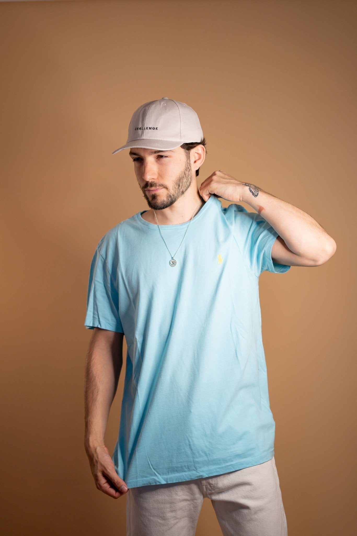 T - SHIRT RALPH LAUREN 493 - L - BLEU - amifrip - Friperie en ligne et vêtements vintage