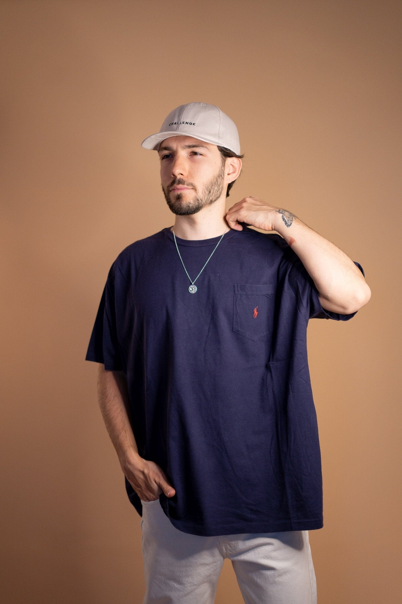 T - SHIRT RALPH LAUREN 495 - XL - BLEU - amifrip - Friperie en ligne et vêtements vintage