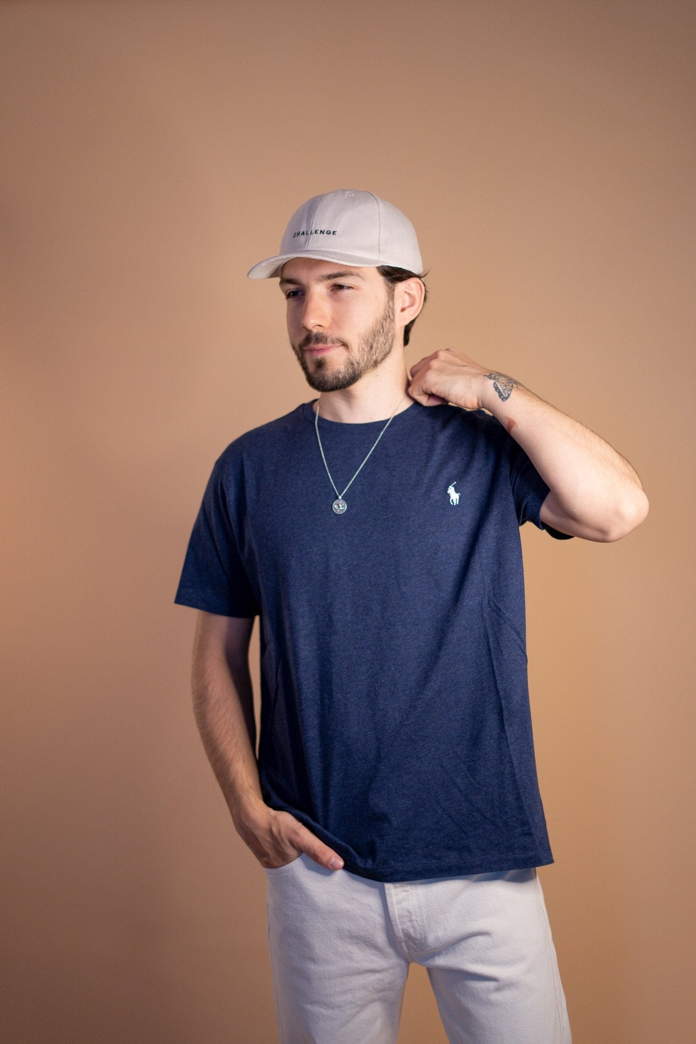 T - SHIRT RALPH LAUREN 500 - L - BLEU - amifrip - Friperie en ligne et vêtements vintage