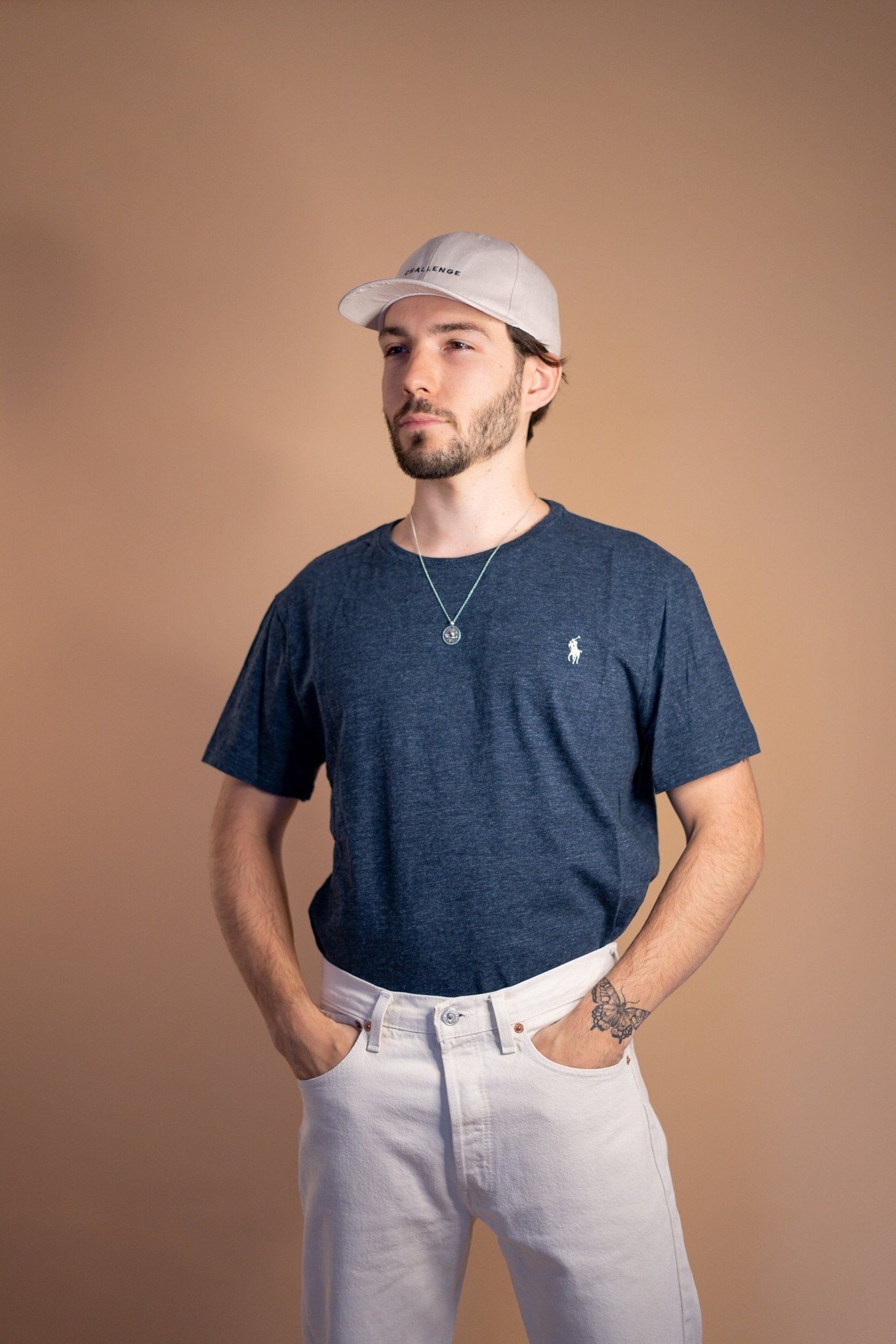 T - SHIRT RALPH LAUREN 508 - L - BLEU - amifrip - Friperie en ligne et vêtements vintage