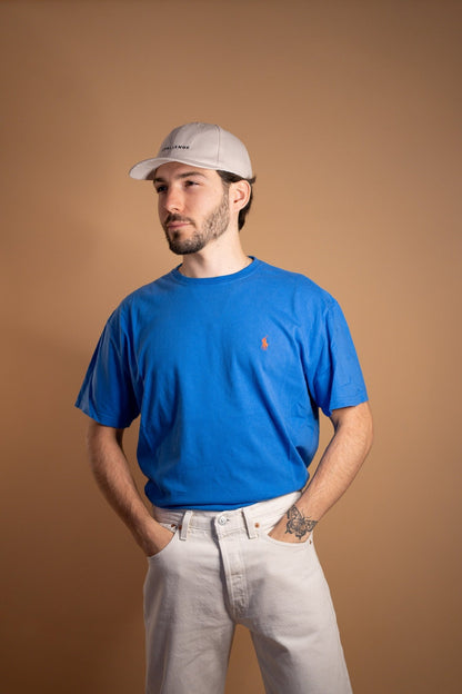 T - SHIRT RALPH LAUREN 512 - M - BLEU - amifrip - Friperie en ligne et vêtements vintage