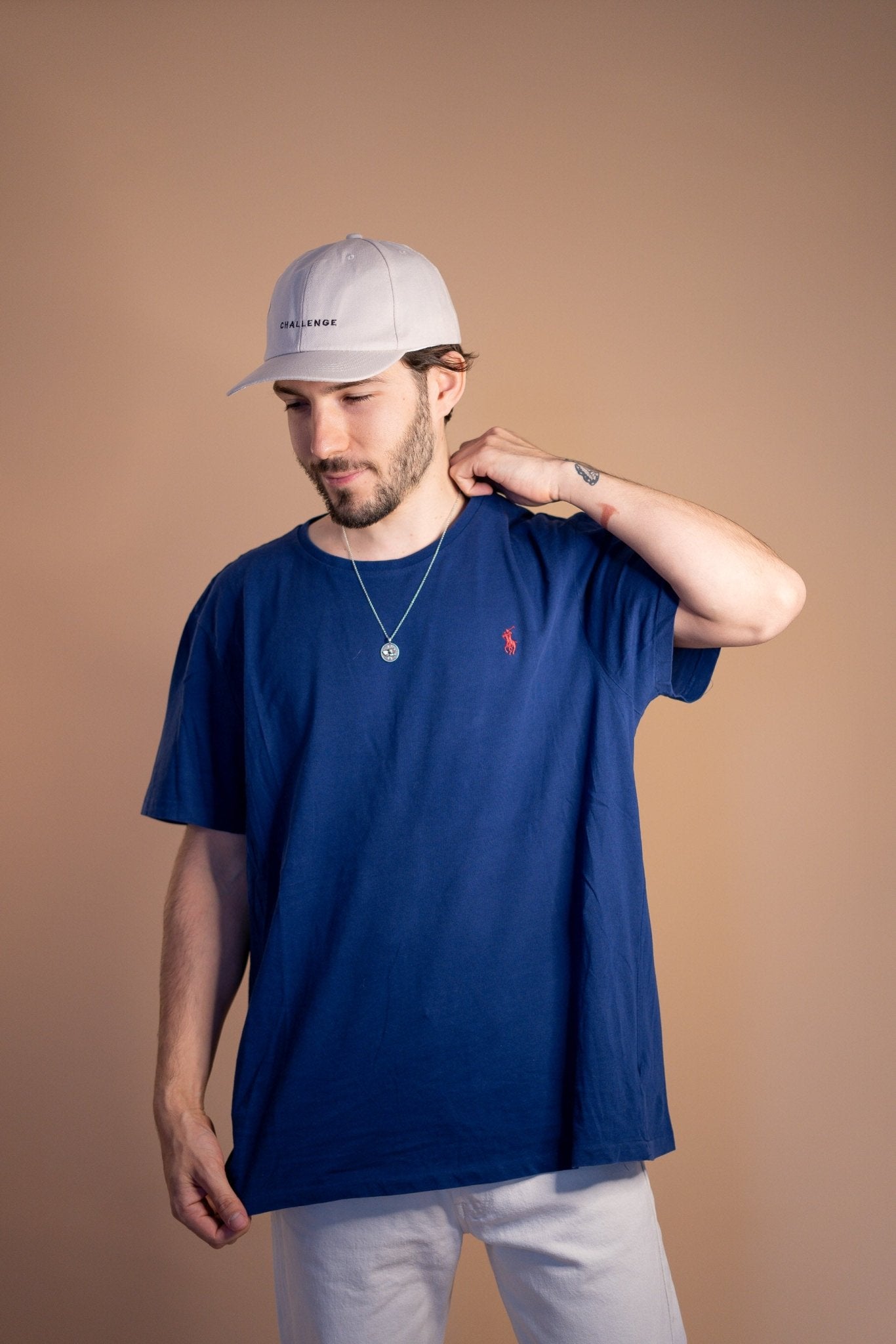 T - SHIRT RALPH LAUREN 532 - XL - BLEU - amifrip - Friperie en ligne et vêtements vintage