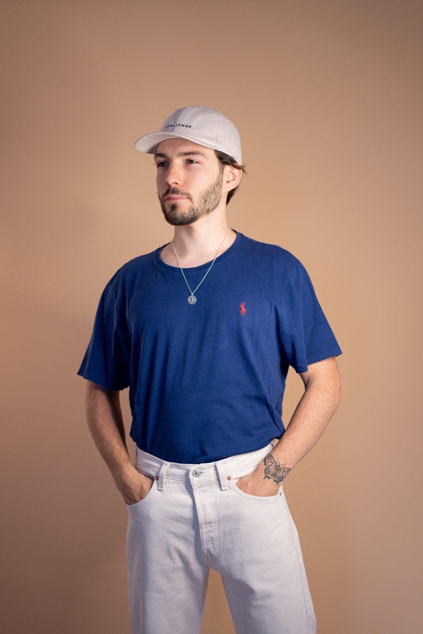 T - SHIRT RALPH LAUREN 532 - XL - BLEU - amifrip - Friperie en ligne et vêtements vintage