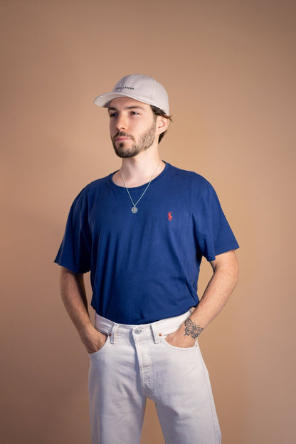 T - SHIRT RALPH LAUREN 532 - XL - BLEU - amifrip - Friperie en ligne et vêtements vintage