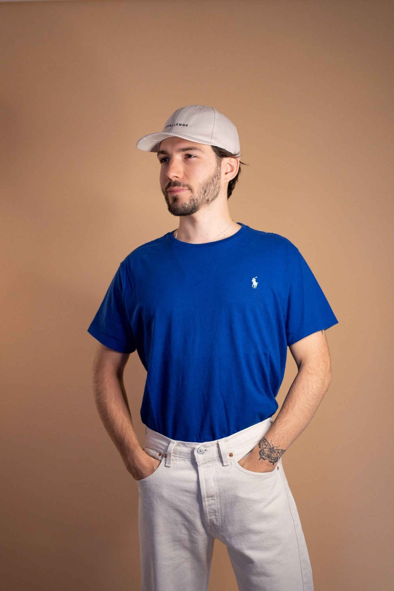 T - SHIRT RALPH LAUREN 534 - L - BLEU - amifrip - Friperie en ligne et vêtements vintage