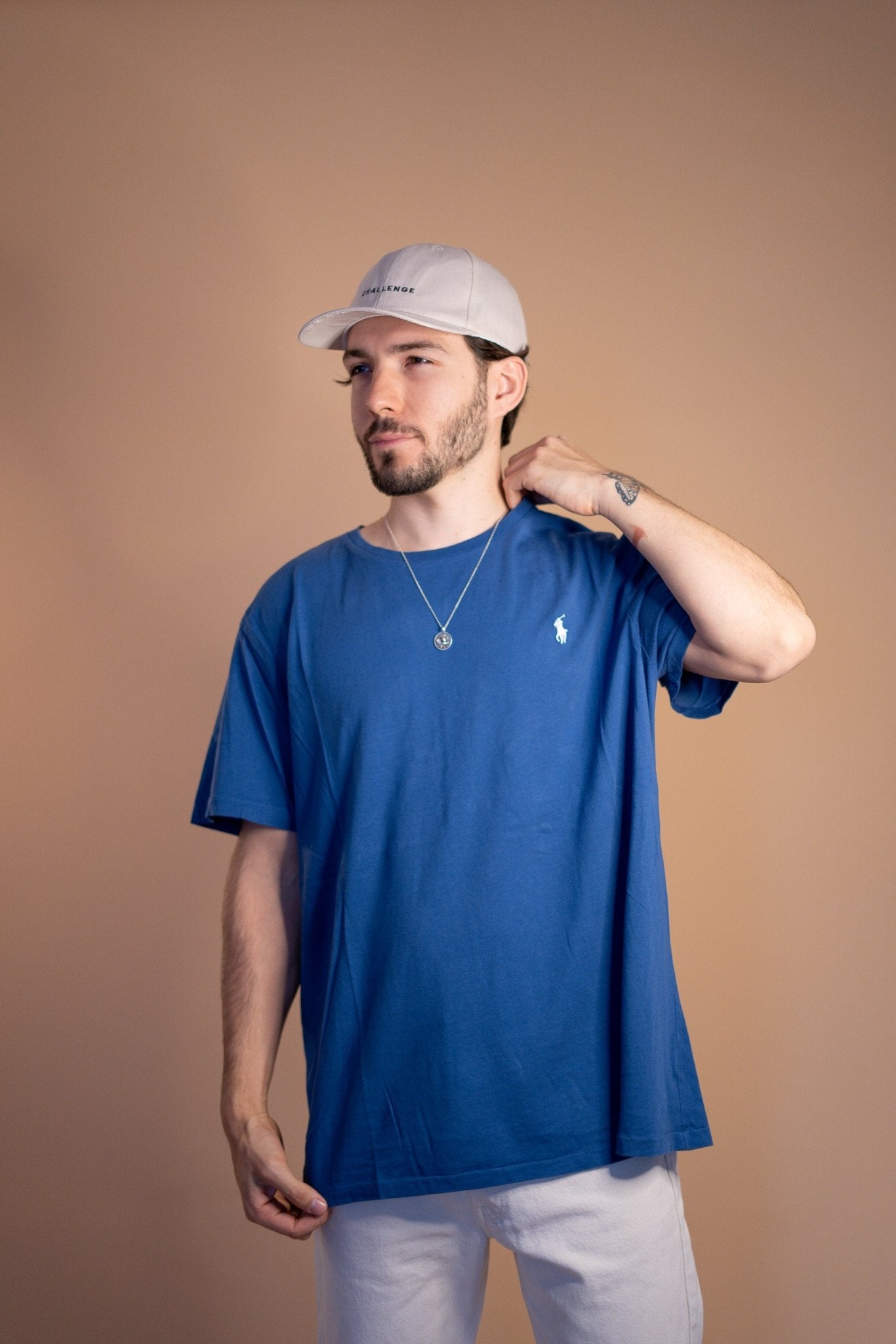 T - SHIRT RALPH LAUREN 581 - XL - BLEU - amifrip - Friperie en ligne et vêtements vintage