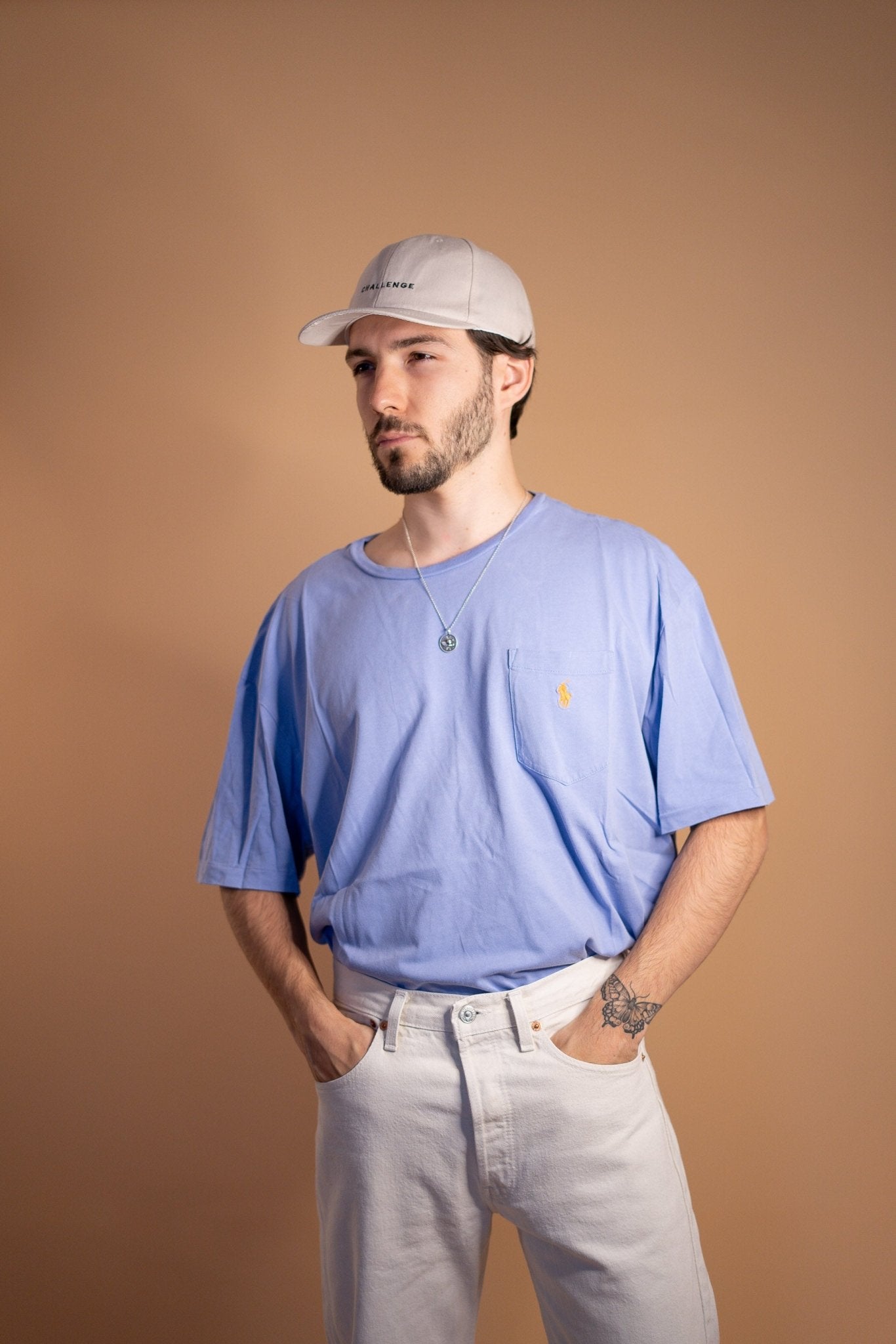 T - SHIRT RALPH LAUREN 589 - XL - BLEU - amifrip - Friperie en ligne et vêtements vintage