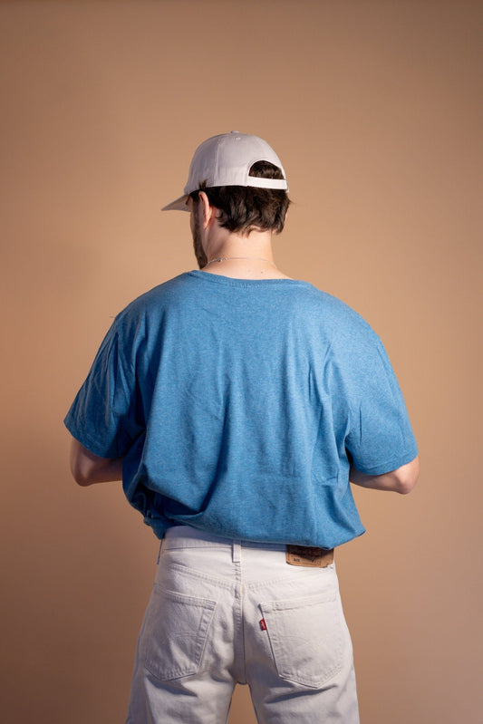 T - SHIRT RALPH LAUREN 591 - 2XL - BLEU - amifrip - Friperie en ligne et vêtements vintage