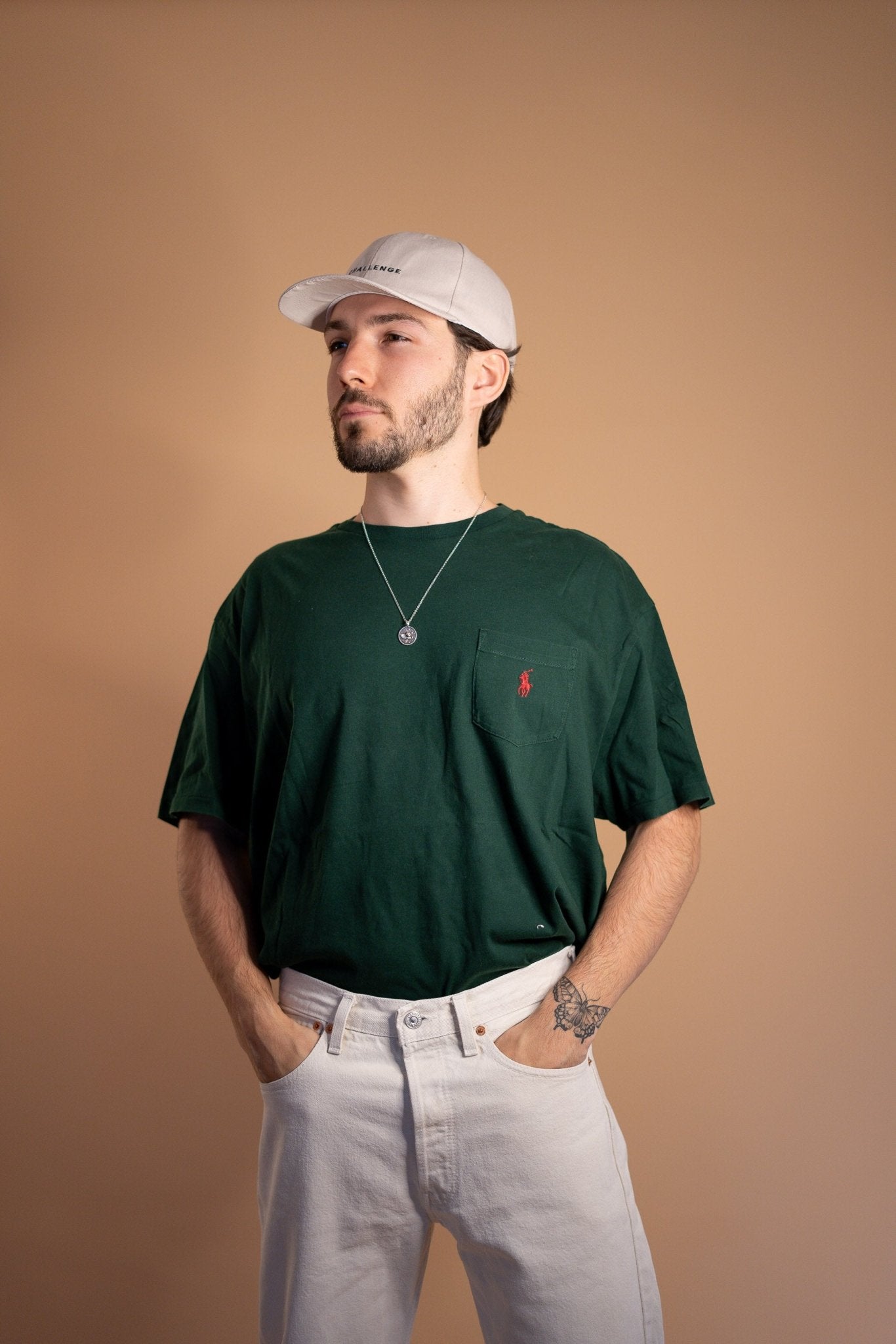 T - SHIRT RALPH LAUREN 646 - XL - VERT - amifrip - Friperie en ligne et vêtements vintage