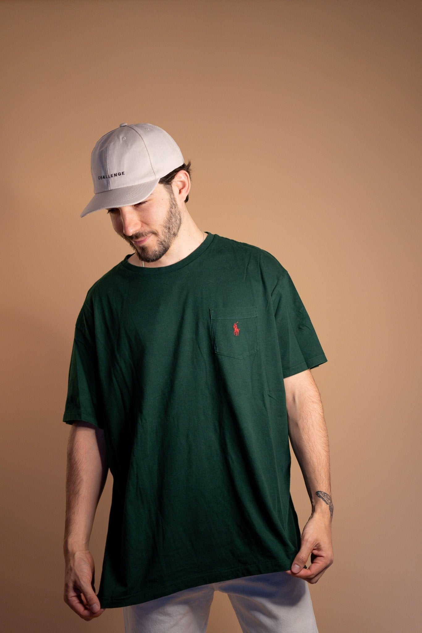 T - SHIRT RALPH LAUREN 646 - XL - VERT - amifrip - Friperie en ligne et vêtements vintage