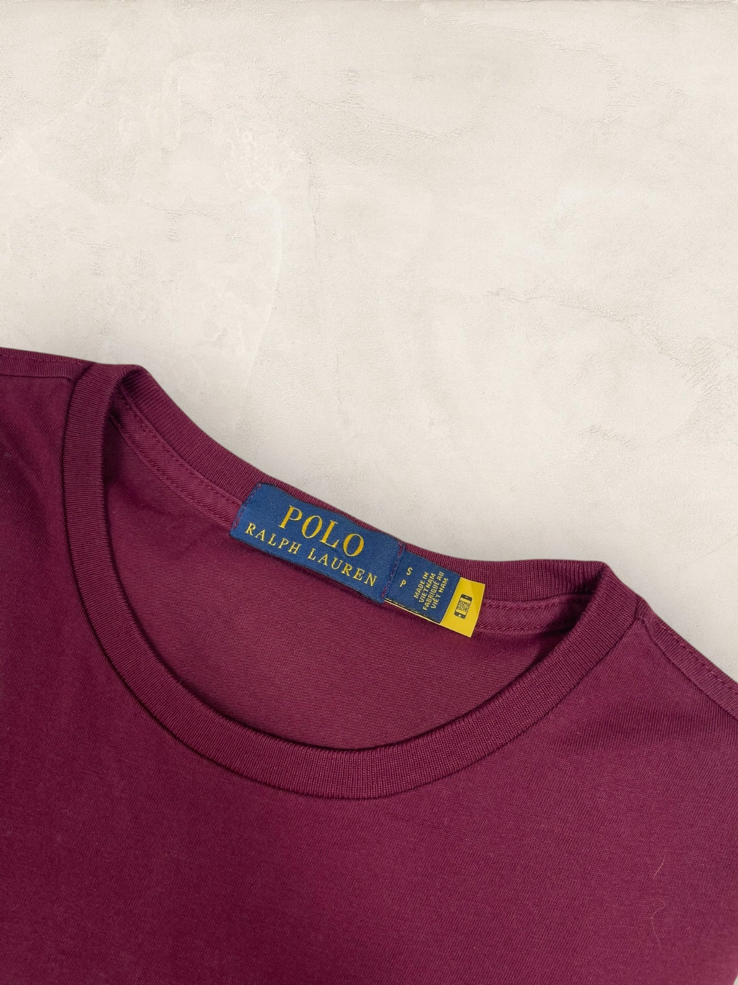 T-shirt Ralph Lauren Bordeaux S Homme Ref : 716 - Bordeaux - S - amifrip - Friperie en ligne et vêtements vintage
