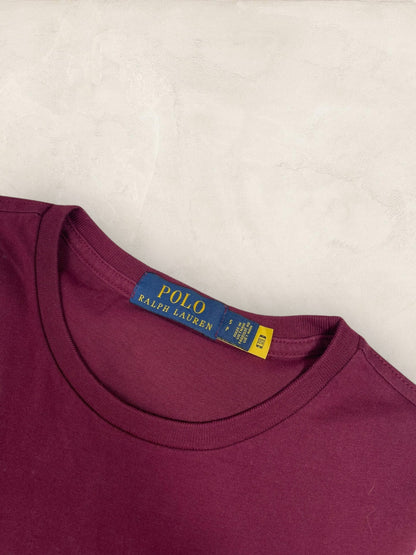 T-shirt Ralph Lauren Bordeaux S Homme Ref : 716 - Bordeaux - S - amifrip - Friperie en ligne et vêtements vintage