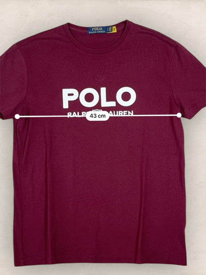 T-shirt Ralph Lauren Bordeaux S Homme Ref : 716 - Bordeaux - S - amifrip - Friperie en ligne et vêtements vintage