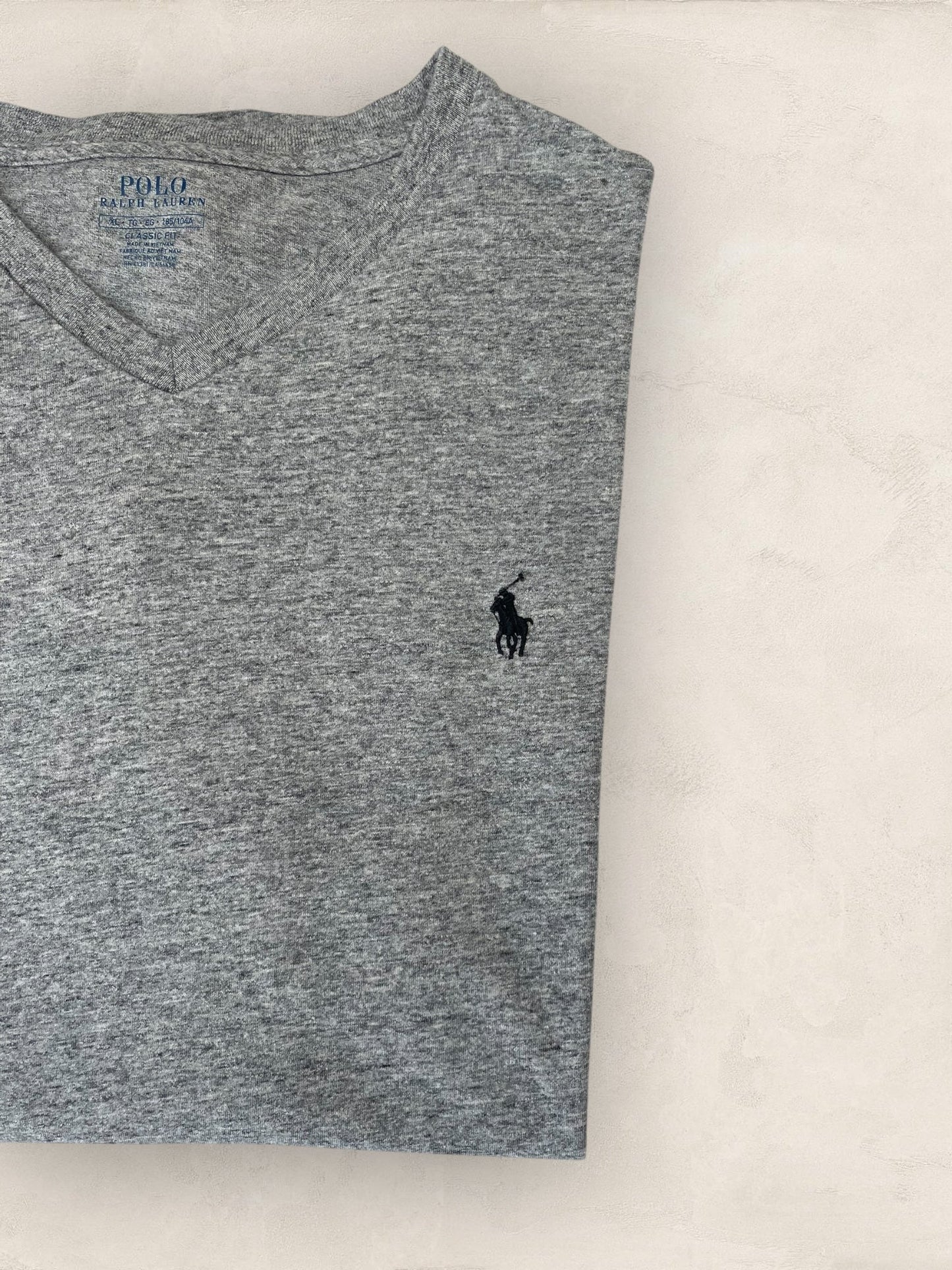 T-shirt Ralph Lauren Gris XL Homme Ref : 579 - Gris - XL - amifrip - Friperie en ligne et vêtements vintage