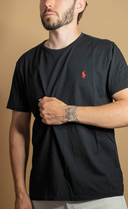 T-shirt Ralph Lauren Homme 511 - L - NOIR - amifrip - Friperie en ligne et vêtements vintage