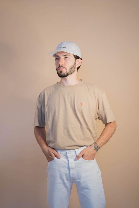T-shirt Ralph Lauren Homme 514 - L - BEIGE - amifrip - Friperie en ligne et vêtements vintage