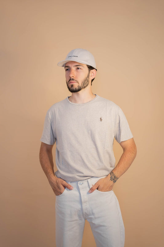 T-shirt Ralph Lauren Homme 526 - L - BEIGE - amifrip - Friperie en ligne et vêtements vintage