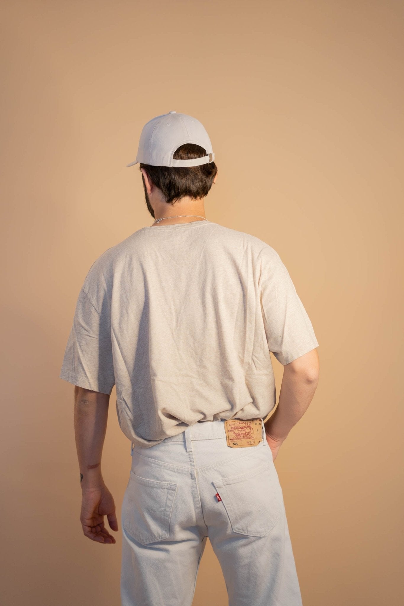 T-shirt Ralph Lauren Homme 535 - XL - BEIGE - amifrip - Friperie en ligne et vêtements vintage