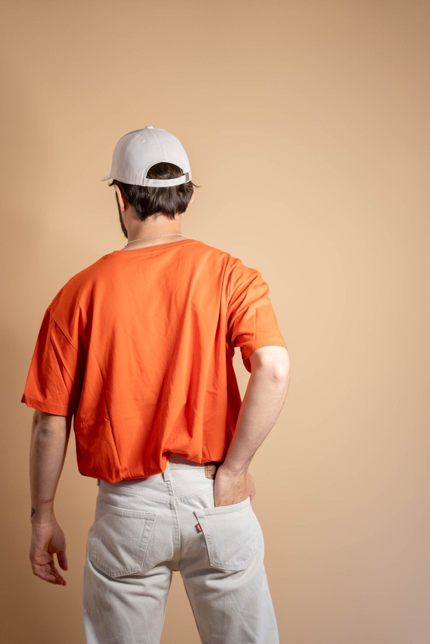 T-shirt Ralph Lauren Homme 577 - L - ORANGE - amifrip - Friperie en ligne et vêtements vintage
