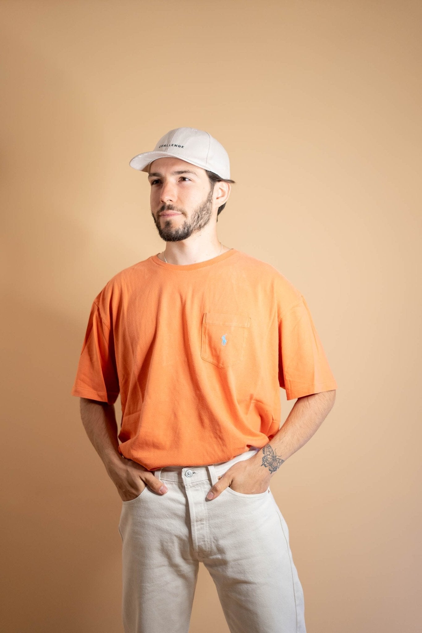 T-shirt Ralph Lauren Homme 582 - XL - ORANGE - amifrip - Friperie en ligne et vêtements vintage