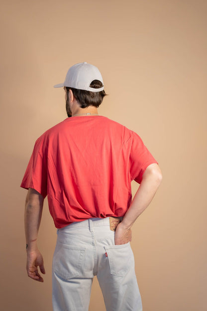 T-shirt Ralph Lauren Homme 587 - 2XL - ORANGE - amifrip - Friperie en ligne et vêtements vintage