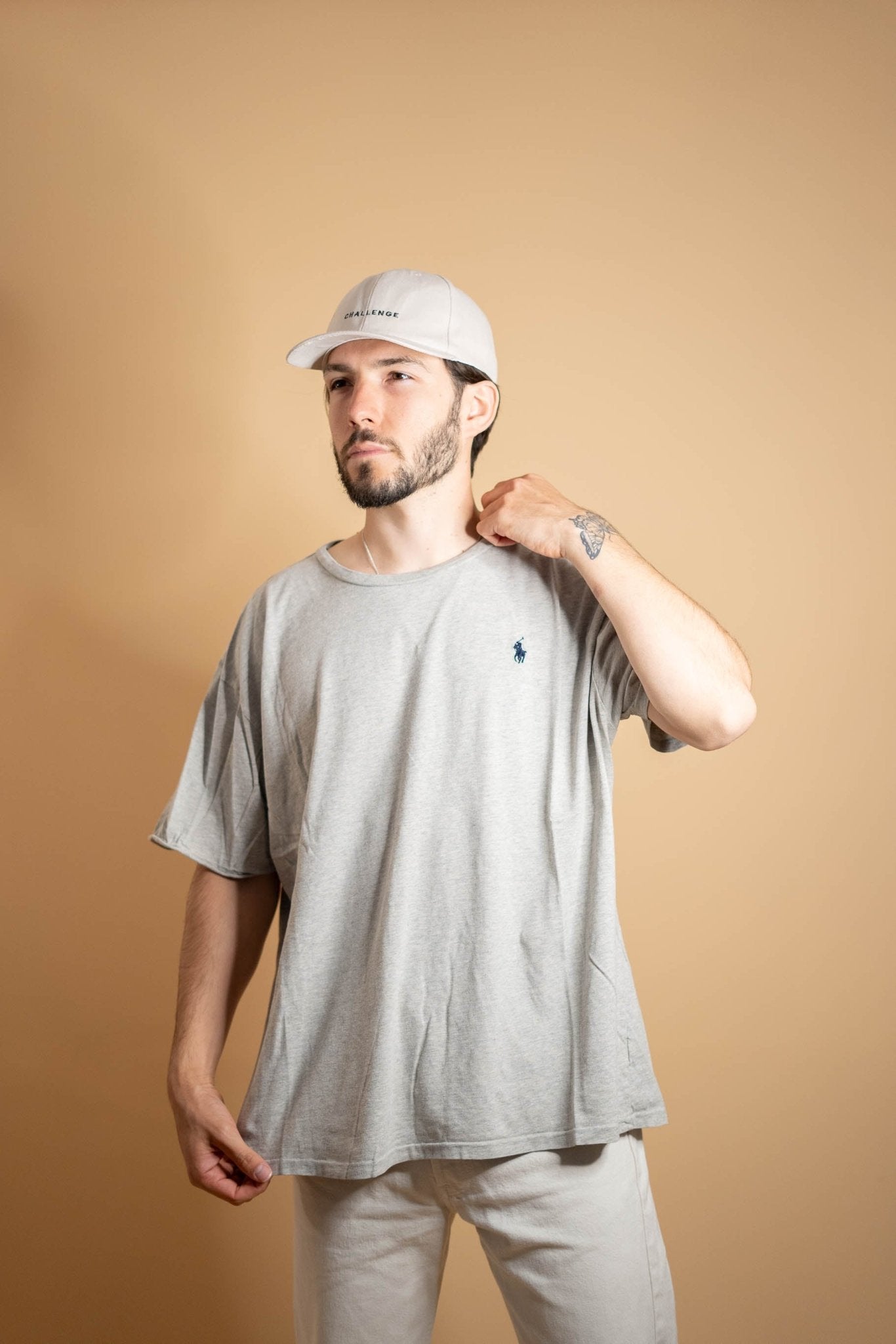 T-shirt Ralph Lauren Homme 588 - XL - GRIS - amifrip - Friperie en ligne et vêtements vintage