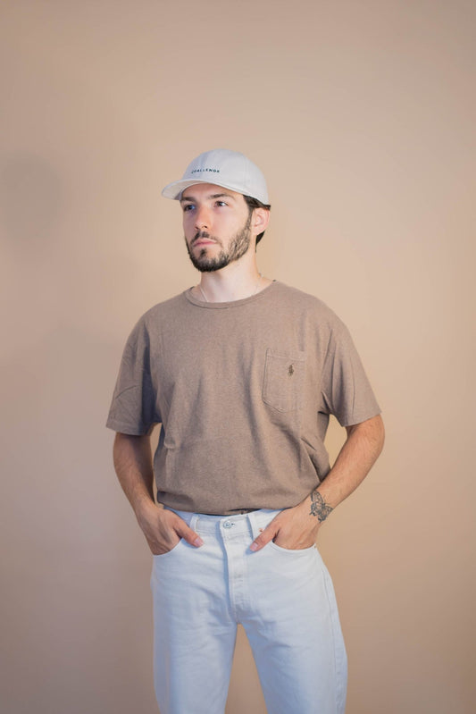 T-shirt Ralph Lauren Homme 595 - L - MARRON - amifrip - Friperie en ligne et vêtements vintage