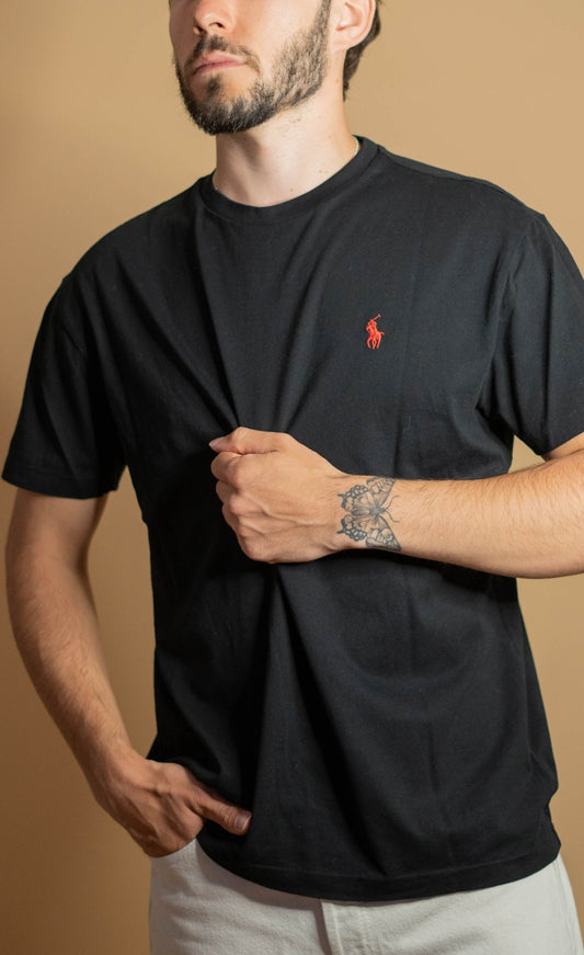 T-shirt Ralph Lauren Homme 721 - S - NOIR - amifrip - Friperie en ligne et vêtements vintage