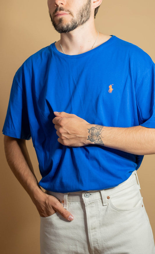 T-shirt Ralph Lauren Homme 740 - XL - BLEU - amifrip - Friperie en ligne et vêtements vintage