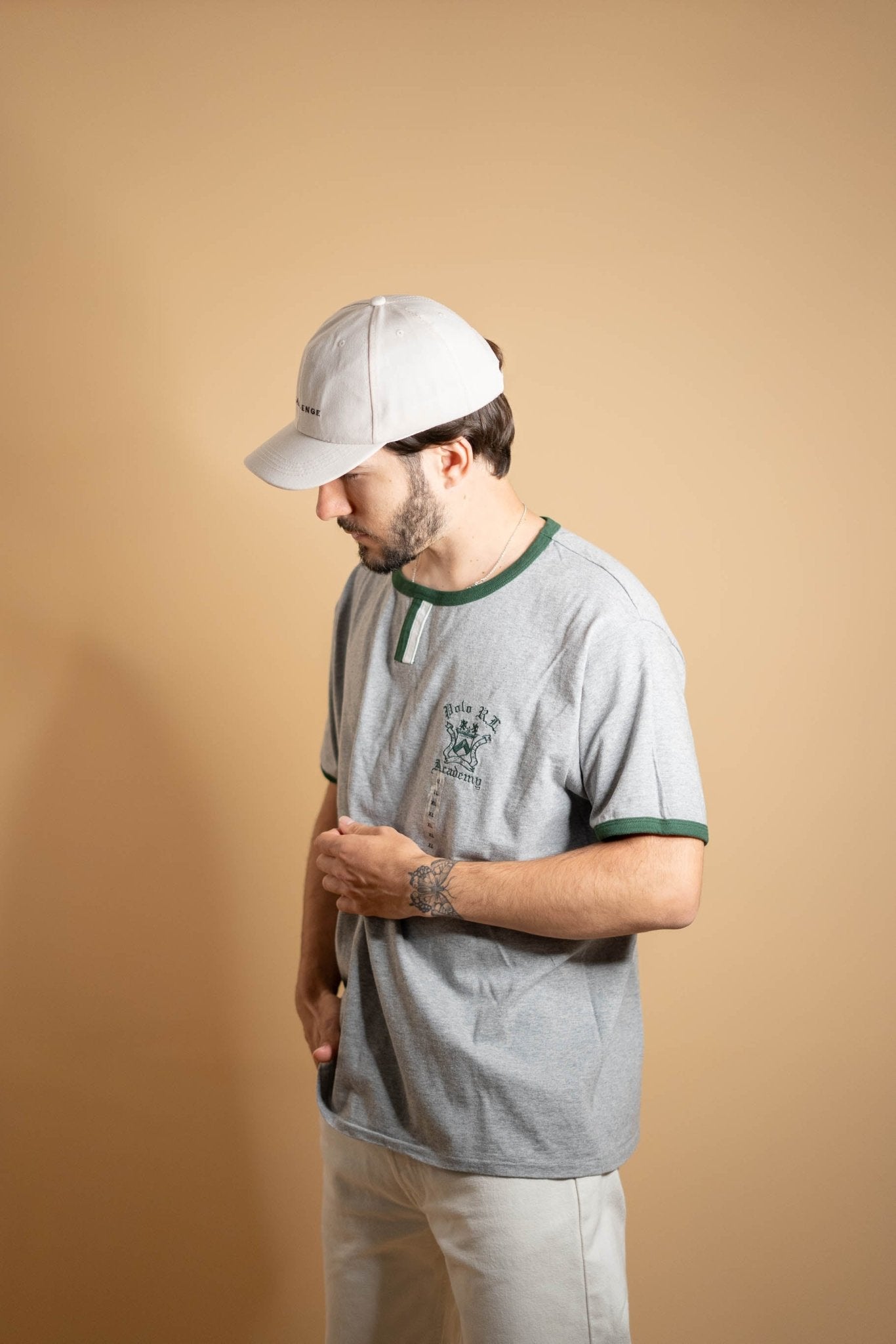 T-shirt Ralph Lauren Homme 743 - XL - GRIS - amifrip - Friperie en ligne et vêtements vintage