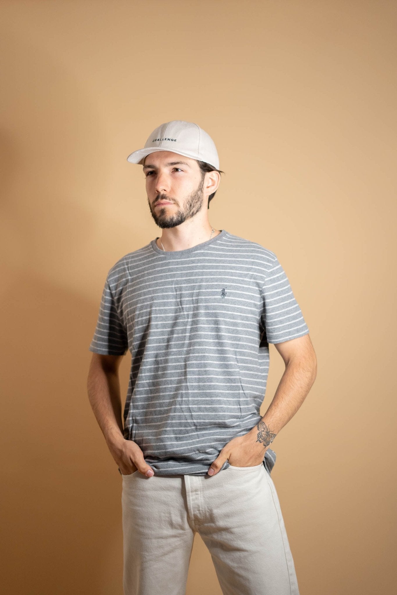 T-shirt Ralph Lauren Homme 746 - S - GRIS - amifrip - Friperie en ligne et vêtements vintage