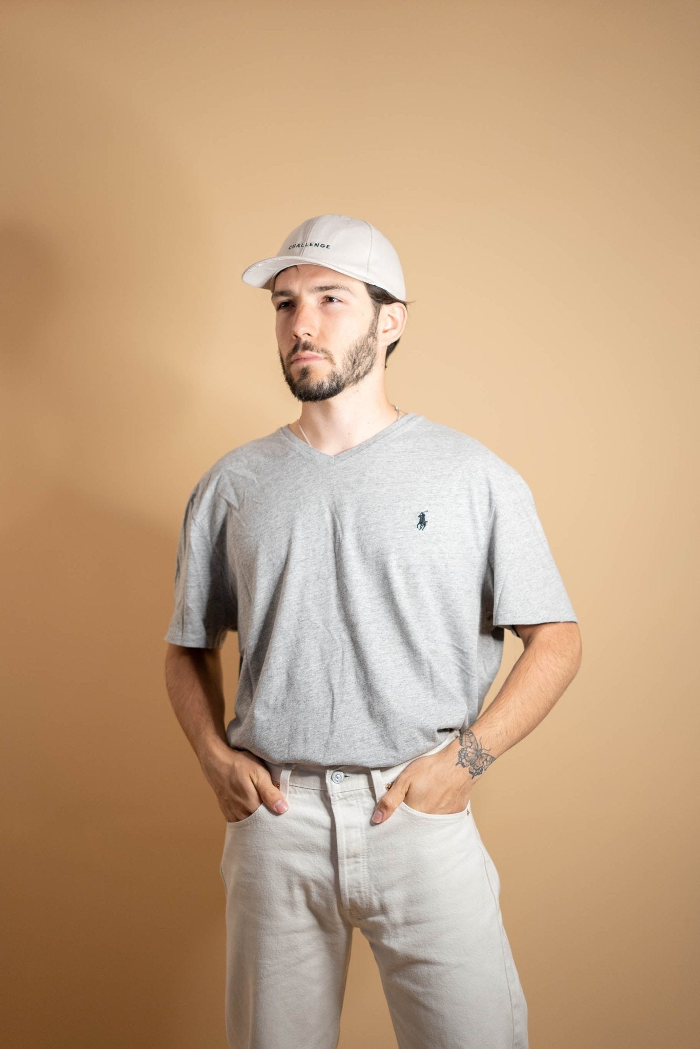 T-shirt Ralph Lauren Homme 747 - XL - GRIS - amifrip - Friperie en ligne et vêtements vintage