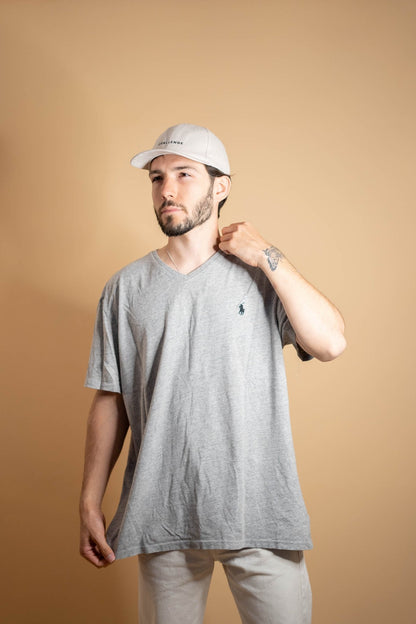 T-shirt Ralph Lauren Homme 747 - XL - GRIS - amifrip - Friperie en ligne et vêtements vintage