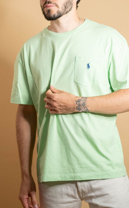 T-shirt Ralph Lauren Homme 766 - M - VERT - amifrip - Friperie en ligne et vêtements vintage
