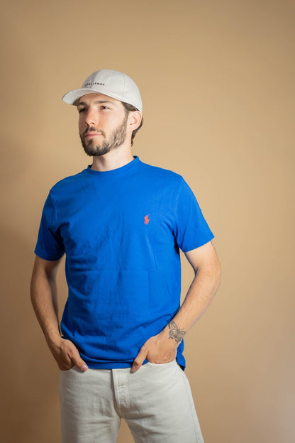 T-shirt Ralph Lauren Homme 791 - M - BLEU - amifrip - Friperie en ligne et vêtements vintage
