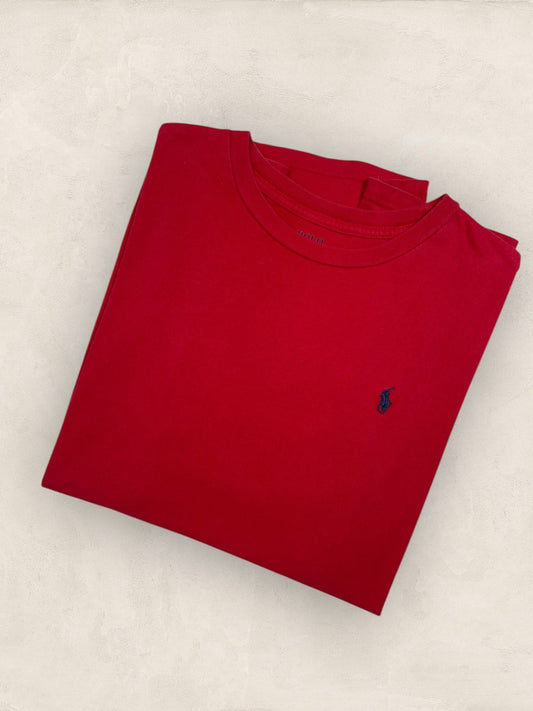 T-shirt Ralph Lauren Rouge S Homme Ref : 710 - Rouge - S - amifrip - Friperie en ligne et vêtements vintage