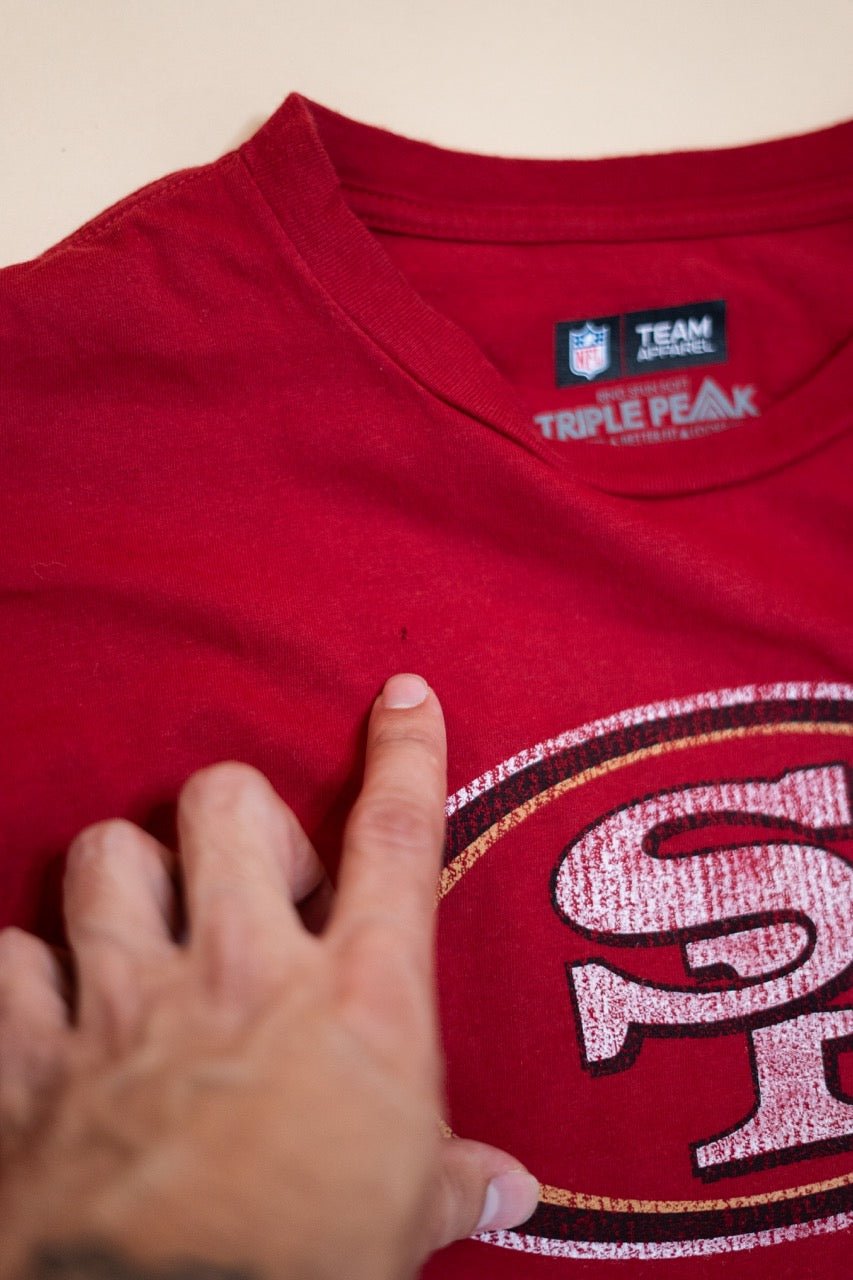 T-Shirt "San Francisco" - ROUGE - Coton - amifrip - Friperie en ligne et vêtements vintage