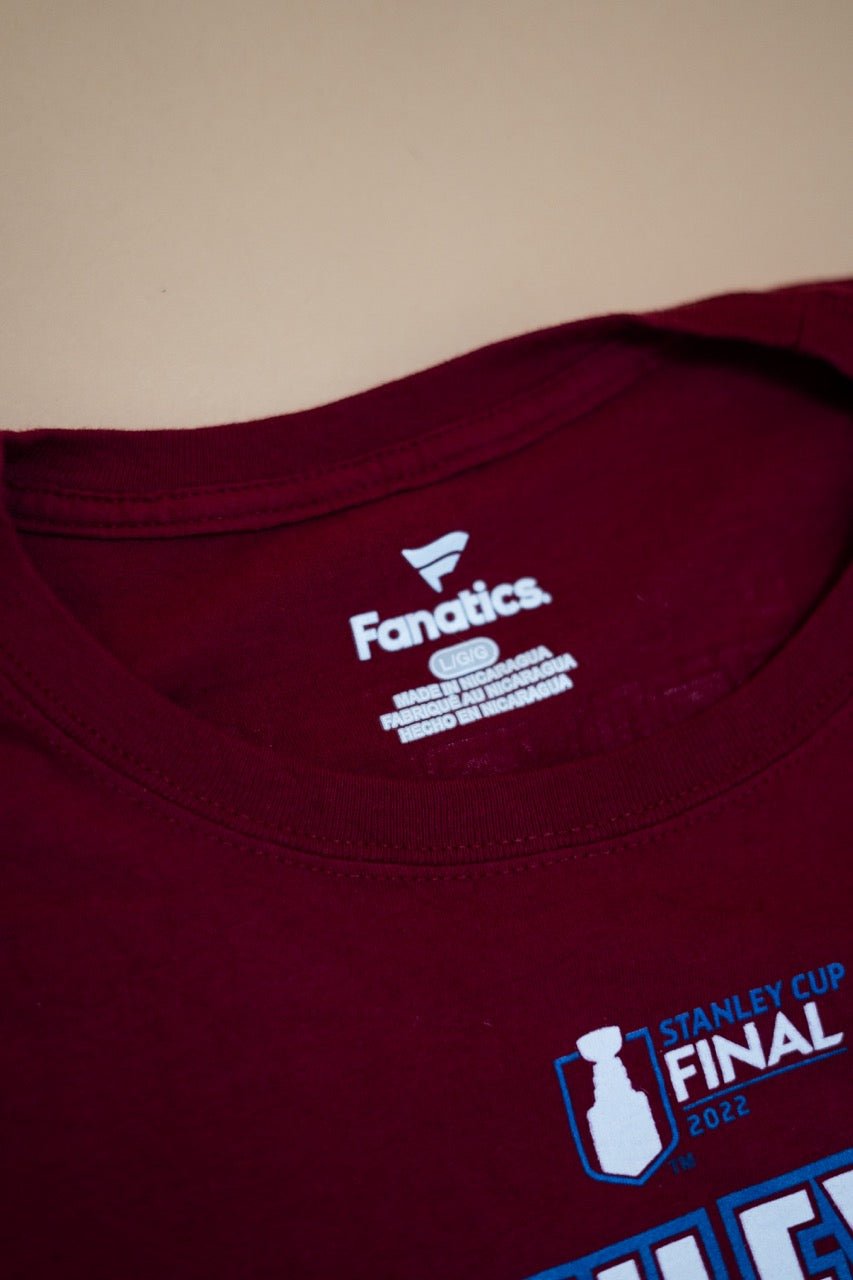 T-Shirt "Stanley Cup Champions" - BORDEAUX - Coton - amifrip - Friperie en ligne et vêtements vintage