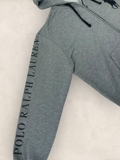 Veste a capuche Ralph Lauren Ref: 2662 - GRIS - L - amifrip - Friperie en ligne et vêtements vintage