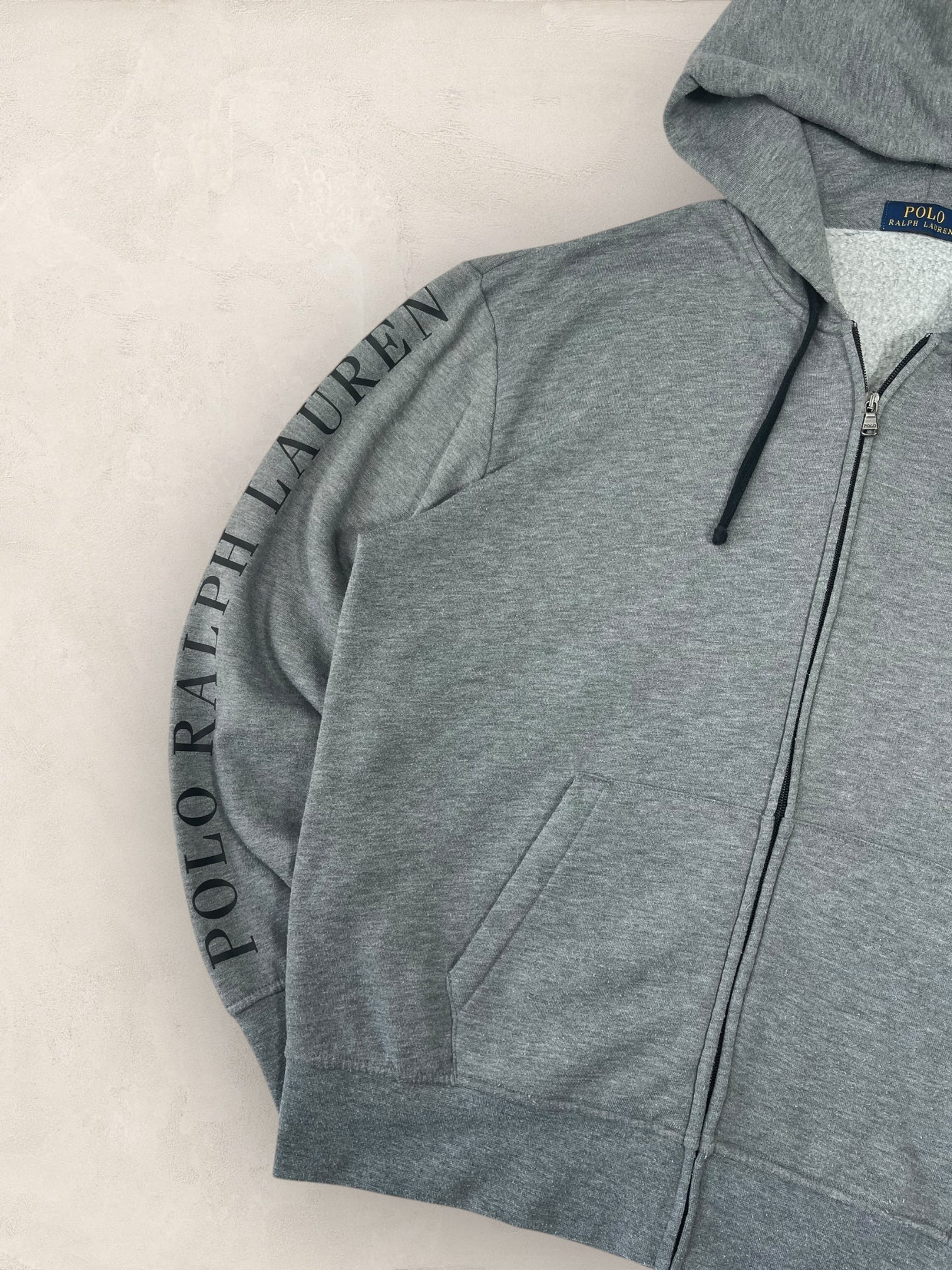 Veste a capuche Ralph Lauren Ref: 2662 - GRIS - L - amifrip - Friperie en ligne et vêtements vintage
