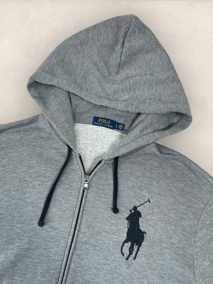 Veste a capuche Ralph Lauren Ref: 2662 - GRIS - L - amifrip - Friperie en ligne et vêtements vintage