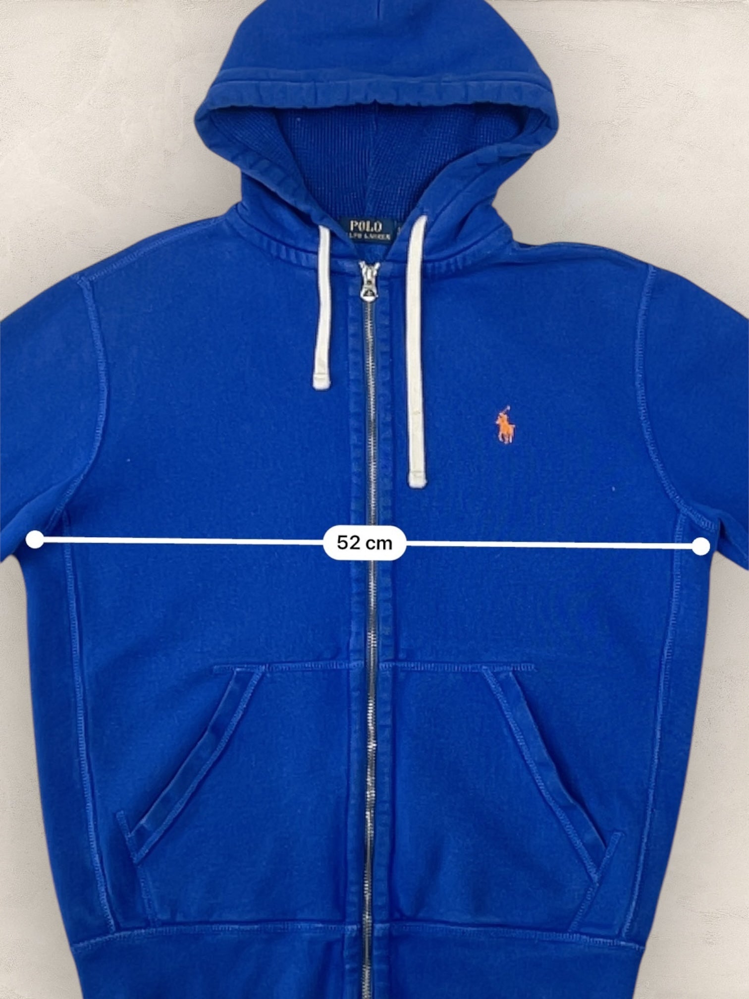 Veste a capuche Ralph Lauren Ref: 2663 - BLEU - S - amifrip - Friperie en ligne et vêtements vintage