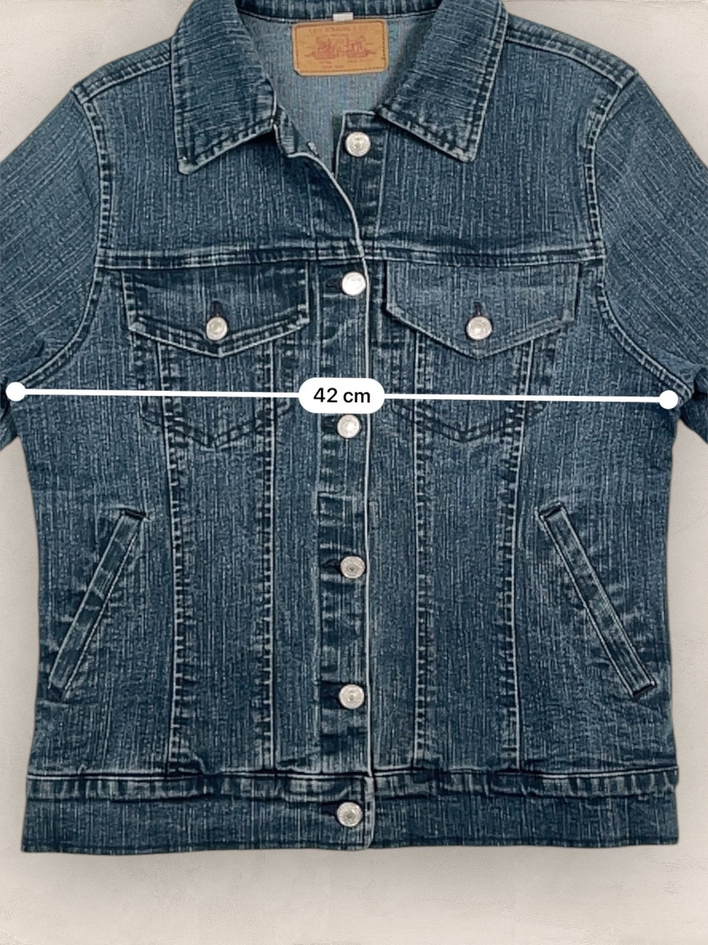 Veste En Jeans Levis Femme #1054 - BLEU - S - amifrip - Friperie en ligne et vêtements vintage