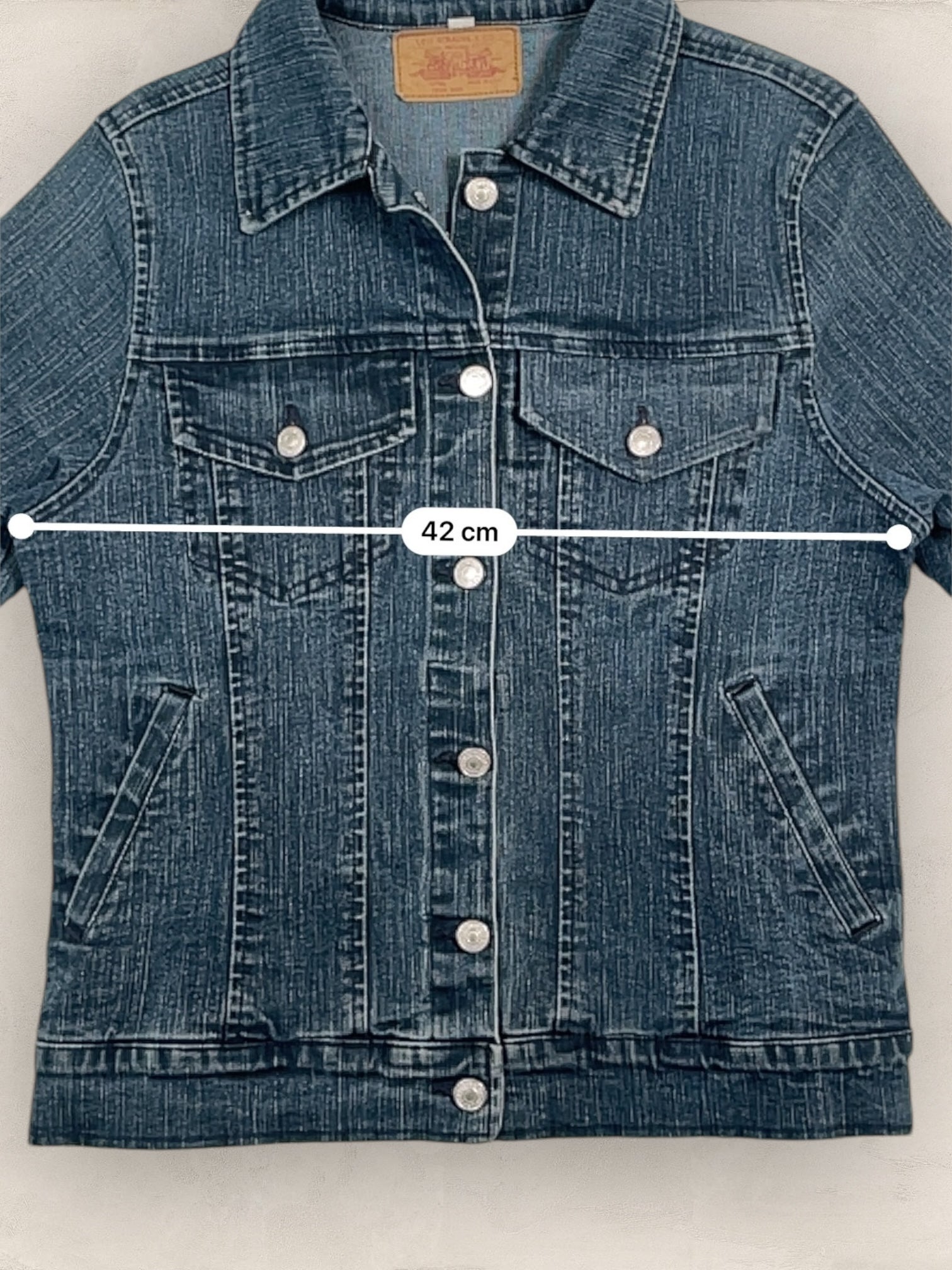 Veste En Jeans Levis Femme #1054 - BLEU - S - amifrip - Friperie en ligne et vêtements vintage